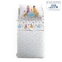 Lenzuola Principesse Disney Caleffi Singola Princess Puro Cotone