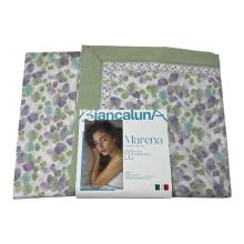 Lenzuola Matrimoniale Biancaluna Eros Grigio Sotto Angoli Altezza Cm 3