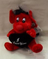 Peluche Diavoletto I love You San Valentino