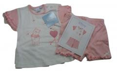 Pigiama Disney Neonata Bambina Winnie THe Pooh Love By Caleffi Sotto Costo