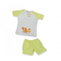 Pigiama Donna Anne Geddes Corto Estivo Bunnies Sotto Costo Puro Cotone