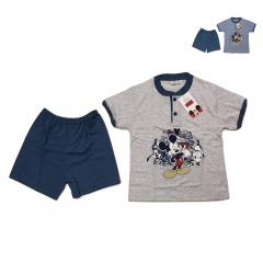 Pigiama Topolino Bambino Disney Mezze Maniche Puro Cotone Offerta