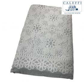 Telo Bagno Caleffi Articolo Baleari In Spugna Jaquard Colore bianco