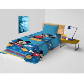 Copriletto Singolo Disney Topolino In Puro Cotone Michey