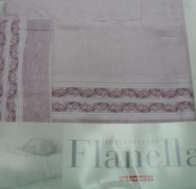 LENZUOLA ZUCCHI SINGOLA FLANELLA COLORE ROSA