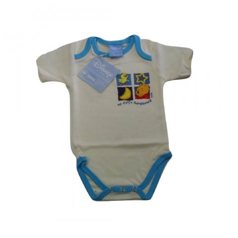 Body Neonato Caldo Cotone Disney Winnie The Pooh Manica Corta