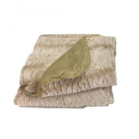 Plaid In Microfibra Wave Cm 130 x 155 Caldo Morbido e Avvolgente