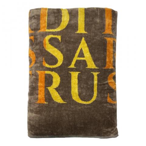 Telo Spiaggia Mare Trussardi Heatmap Brown cm 95x180