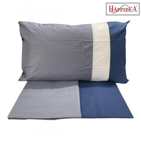Lenzuola Happidea Lenzuola Matrimoniale Made In Italia Uriel Bleu