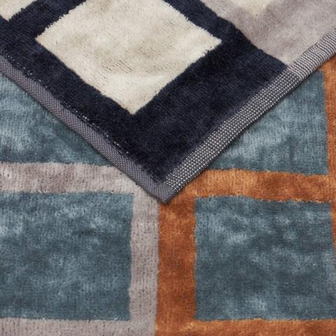 Asciugamano Con Ospite Carrara In Spugna Barcellona Blue