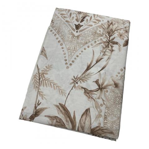 Telo Arredo Foulard Happidea Singolo Azur Naturale Cm 180x280