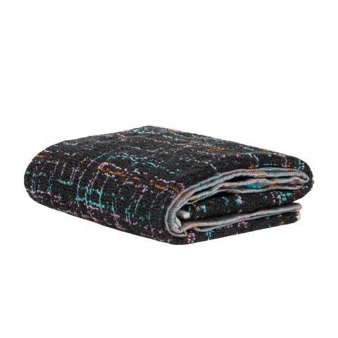 Asciugamano Con Ospite Carrara In Spugna Fashion Nero
