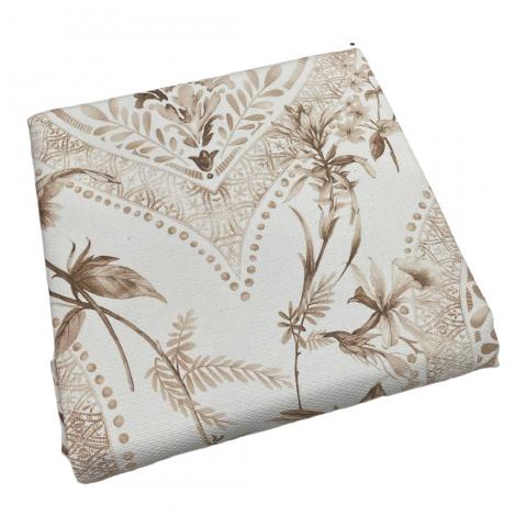 Copriletto Matrimoniale Happidea Azur Naturale Piquet Puro Cotone Made In italy