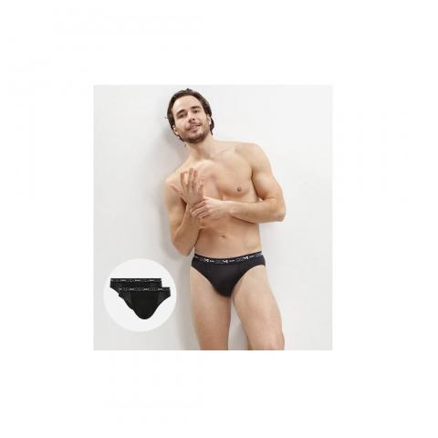 Slip Uomo Dim 2 Pezzi Articolo 6595 Colore Nero