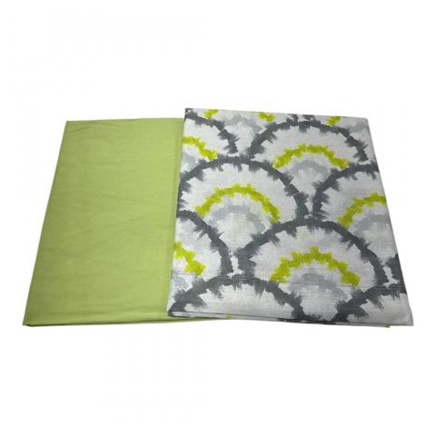 Lenzuola Happidea Lenzuola Matrimoniale Chlamis Verde Made In Italia