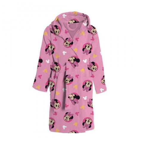 Accappatoio Minnie Spugna Disney Minnie Spugna Puro Cotone
