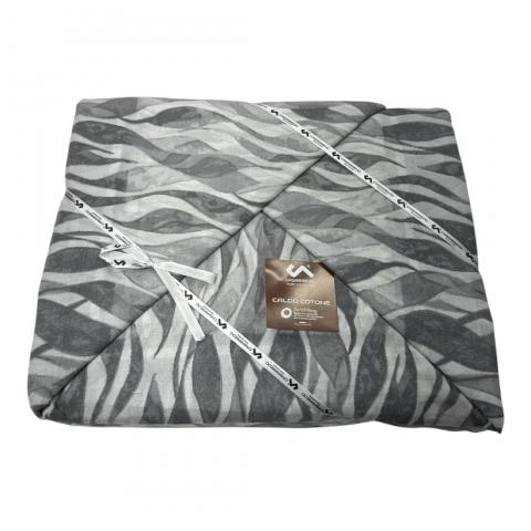 Lenzuola Flanella Matrimoniale Casarredo Wonderful Grigio