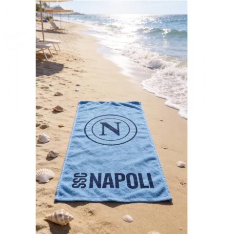 Telo Mare SSC Napoli In Spugna Prodotto Ufficiale Cm 80x 160 Var A