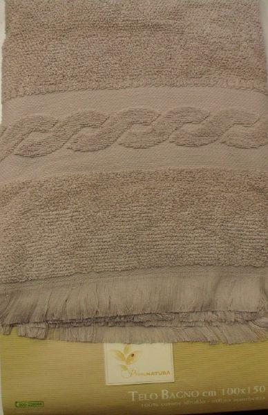 Telo Bagno Caleffi Con Articolo Treccia Con Frangia