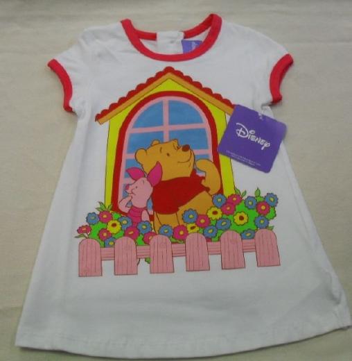Vestina Disney Giro Maniche Winnie The Pooh Art Valki