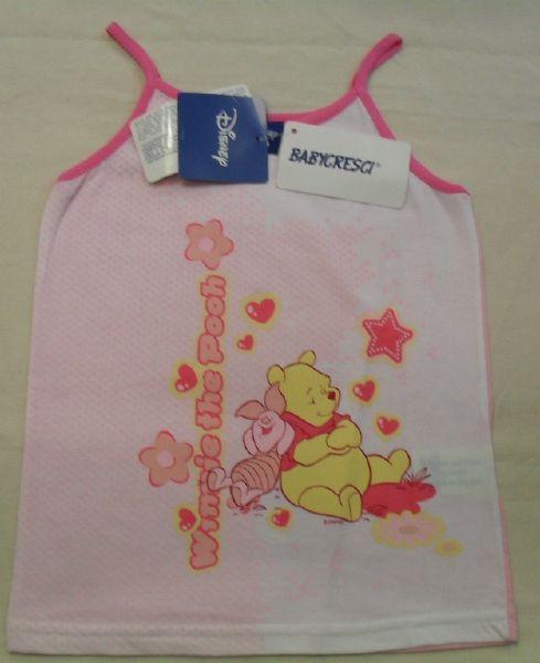 Canotta Disney Winnie The Pooh Neonata Bimba By Babicresci Prezzo Offerta