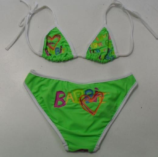 Costume Bimba Barbie 2 Pezzi Articolo 063634 Verde