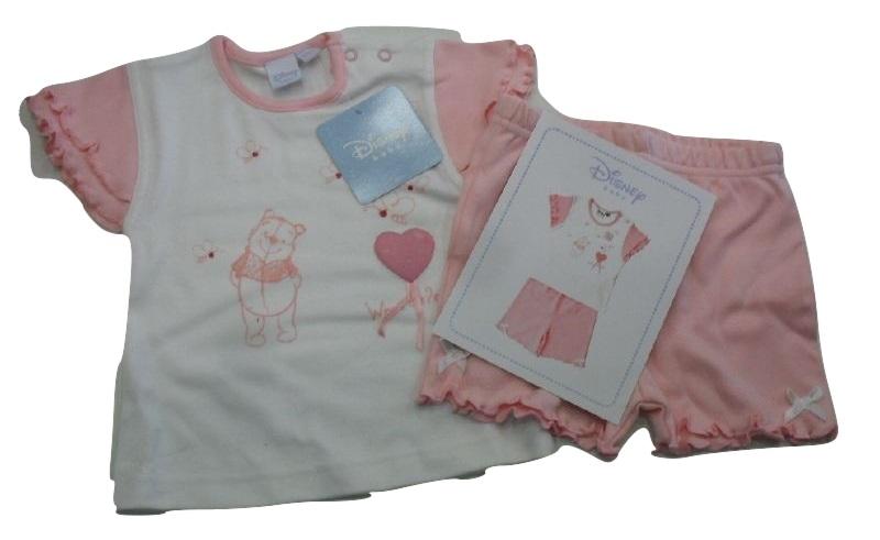 Pigiama Disney Neonata Bambina Winnie THe Pooh Love By Caleffi Sotto Costo