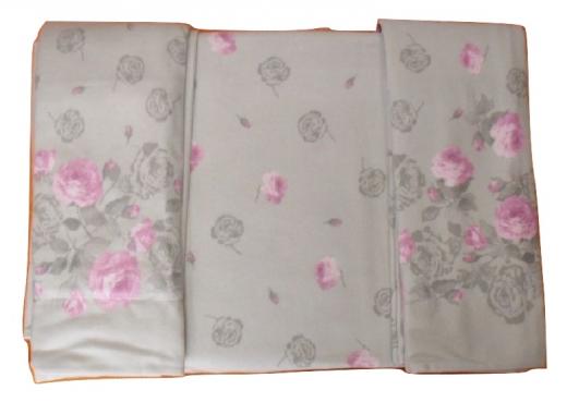 Lenzuola Flanella Singola Caleffi Disegno Rosetta Fiori Prezzo Offerta