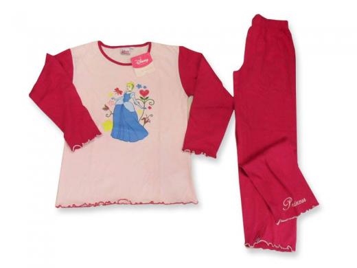 Pigiama Principesse Disney Lungo Bambina In Cotone Sotto Costo