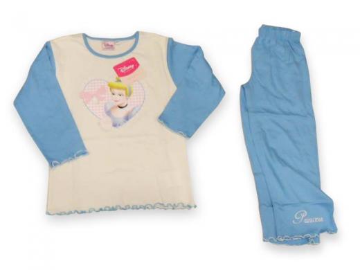 Pigiama Principesse Disney Lungo Bambina In Cotone Sotto Costo