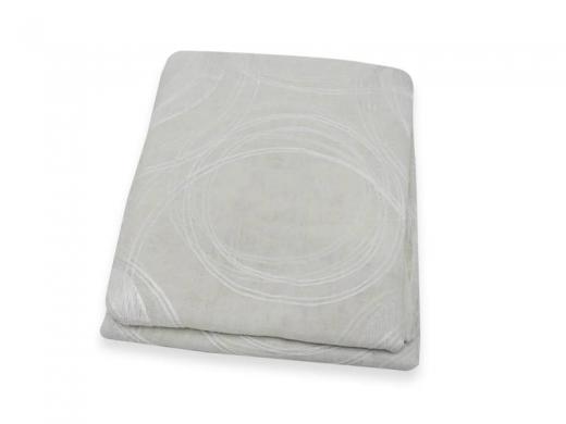 Coppia Tendine A Vetro Balcone Ricamate Nice Cm 150