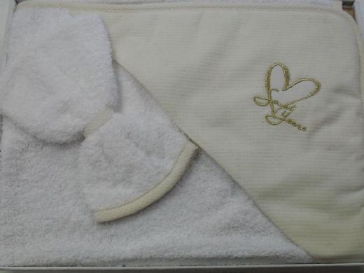 Triangolo Neonato In Spugna  Sweet Years Friends Panna Sotto Costo