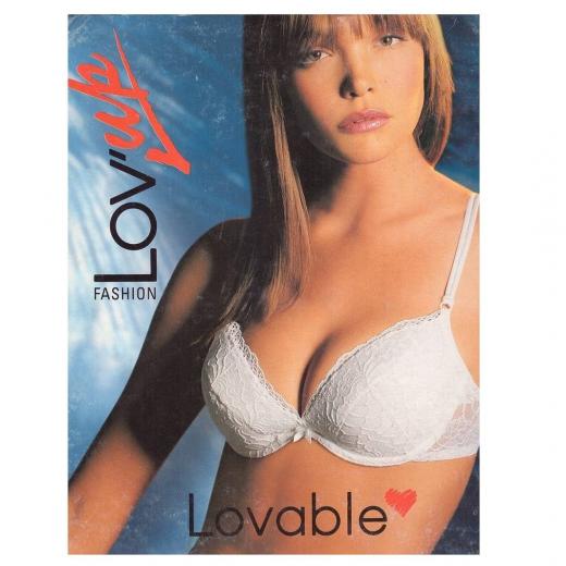 Reggiseno Lovable Push Up Ricamato 1.406.2 Modello Love Up
