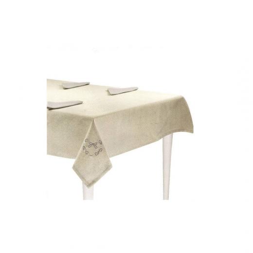 Tovaglia Da Tavola Servizio Tavola Per 6 Preziosa Articolo Roseto Fiocco