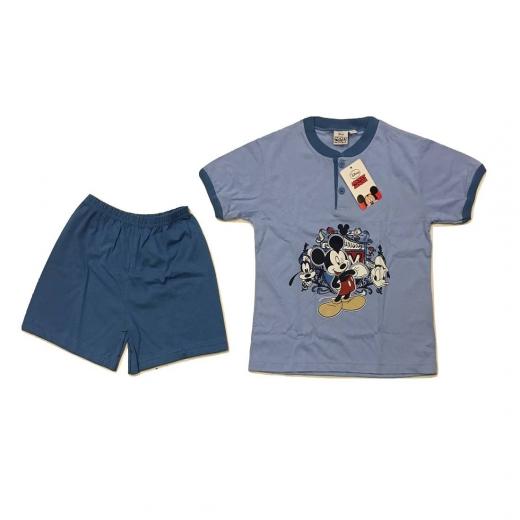 Pigiama Topolino Bambino Disney Mezze Maniche Puro Cotone Offerta