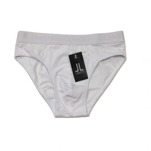 Slip Uomo Lancetti 6 Pezzi Articolo LS4020 Bianco e Colorato