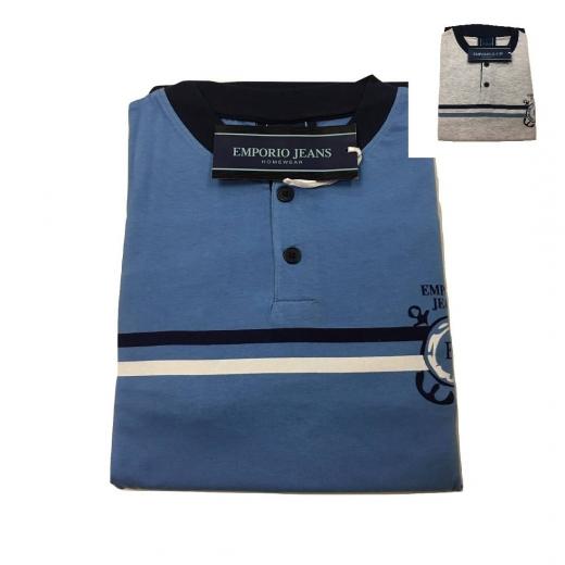 Pigiama Uomo Lungo In Cotone Emporio Articolo 106