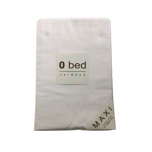 Lenzuolo Sopra Zer0 Bed Cm 160 x 290 Puro Cotone Misura Singola
