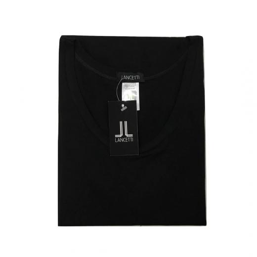 Canotta Uomo Lancetti LMU5000 Girocollo Spalla Larga Cotone Elasticizzato