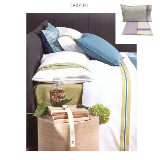 Lenzuola Fazzini Filari Singola Puro Cotone Made in Italia