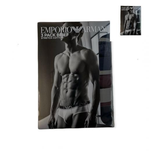 Armani 3 Slip Uomo Articolo 111734 1A715  Nuovi Arrivi