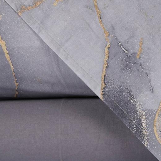 Lenzuola Carrara Collezioni Saturn in Percalle di Cotone Grey