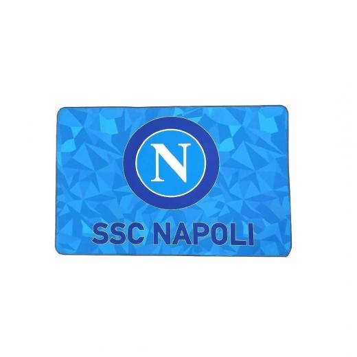 Tappeto SSC Napoli Cm 80 x 120 Antiscivolo Prodotto Ufficiale Dis 2