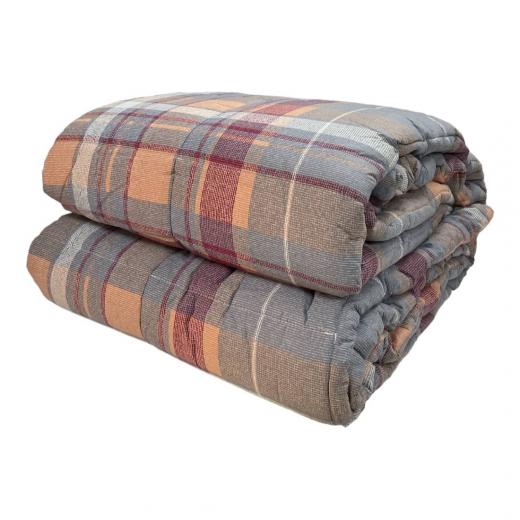 Trapunta Matrimonilae Caleffi Aspen Colore Grigio Esterno Cotone