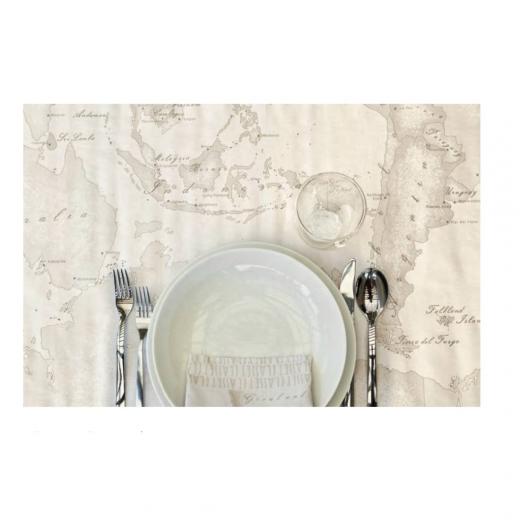 Tovaglia Geo White Alviero Martini 150x240 Prima Classe