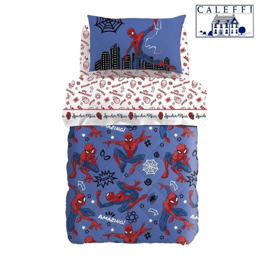 Trapunta Spider Man Caleffi Spiderman Amazing Singola Esterno Cotone