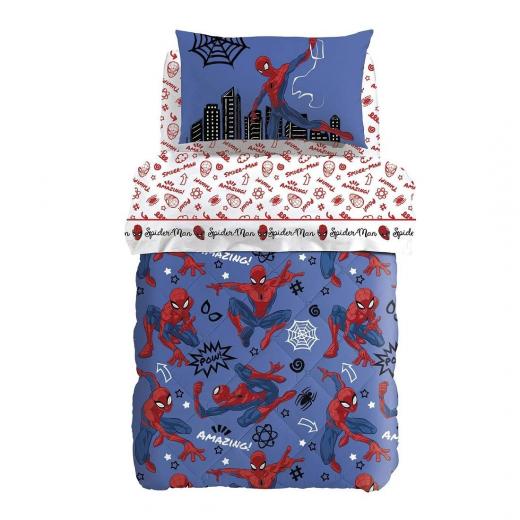 Trapunta Spider Man Caleffi Spiderman Amazing Singola Esterno Cotone