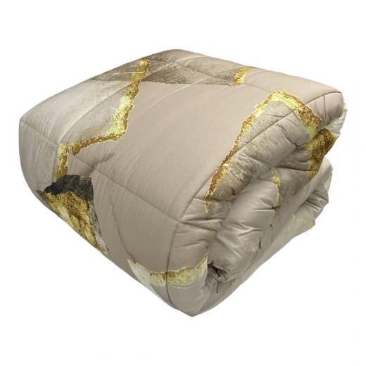 Trapunta Matrimoniale Carrara Shibui Percalle di Cotone Colore Beige