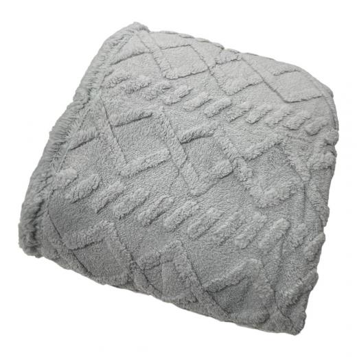 Plaid Coperta Coperta Matrimoniale Simona Nazareno Gabrielli Grigio