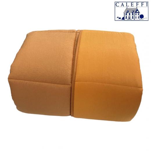Trapunta Matrimoniale Caleffi Piumone Microfibra Stropicciata Pagoda Cotto